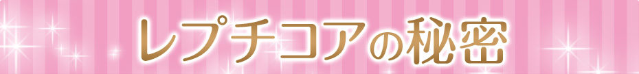 レプチコアの秘密